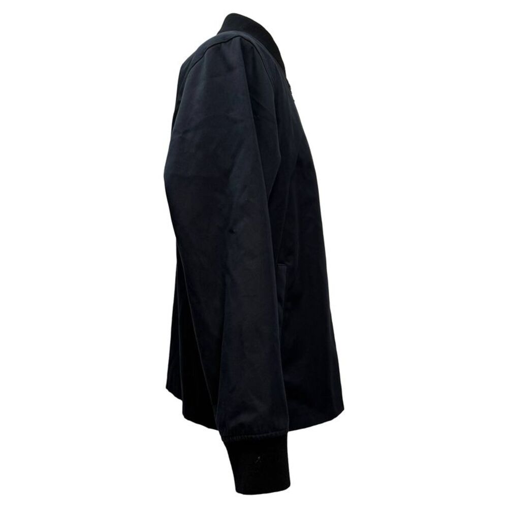 A.P.C. Greg Bomber Jacket in Navy Blue Cotton - Picture 2 of 5